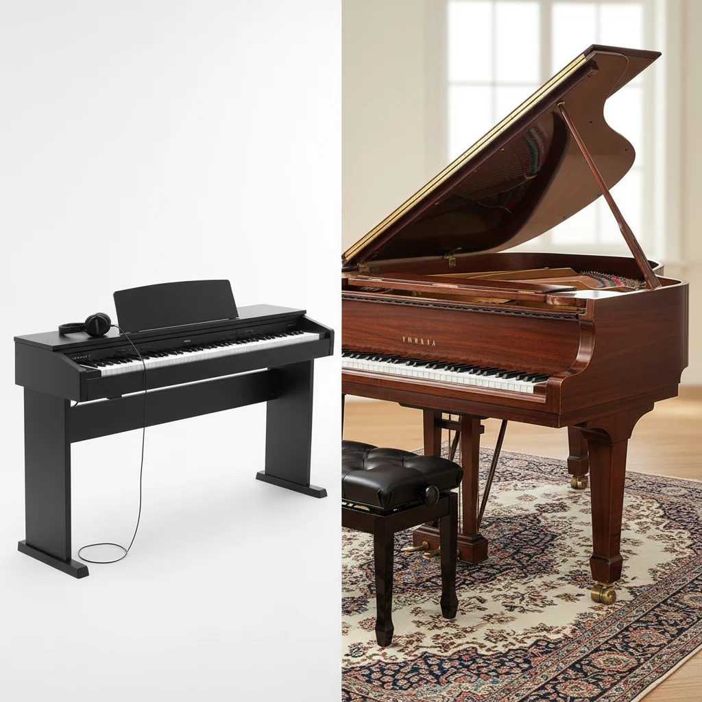 Digital Piano vs. Acoustic Piano: Which Is Right for You?